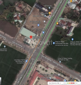 Bán 1.057m2 đất 2 mặt tiền đường rộng 40m đường 2/4 - TTTX Ninh Hòa